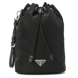 PRADA Logo Re Nylon Clutch Pouch Bag